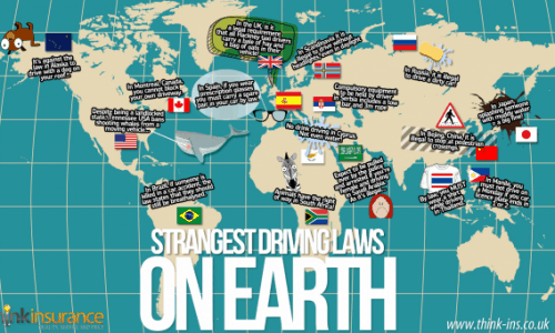 Strangest Driving Laws On Earth