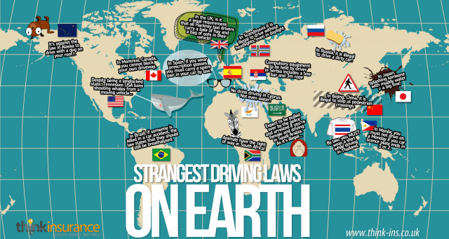 Strangest Driving Laws On Earth