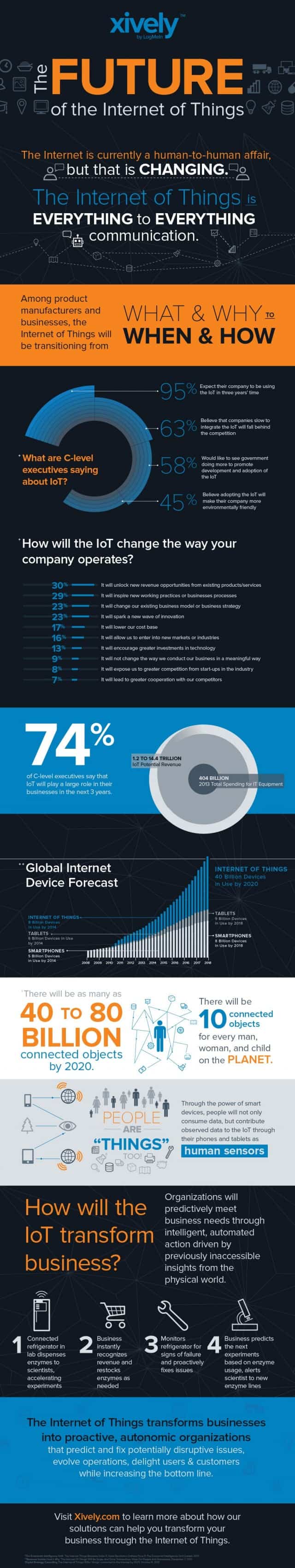 Future of the Internet of Things Infographic