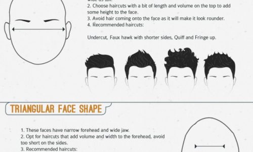 Men Hairstyles Infographic