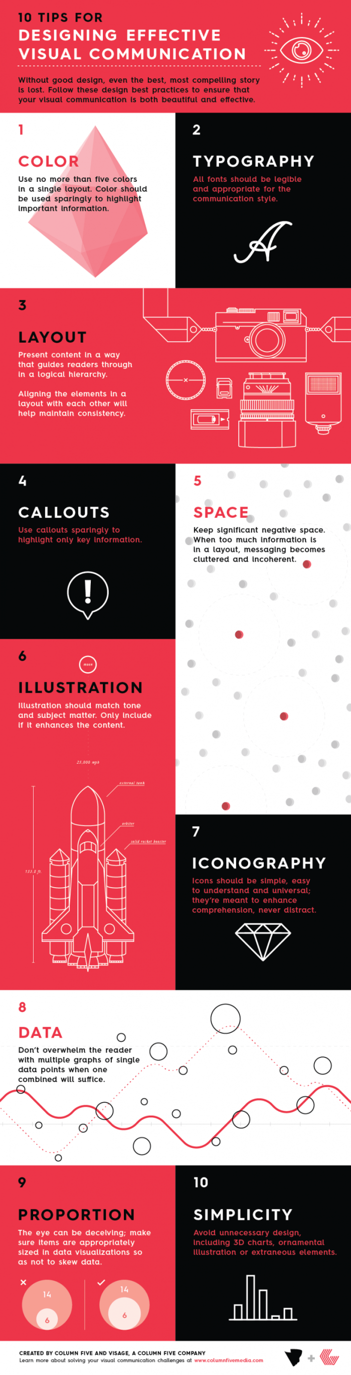 10 Tips for Good Design Infographic