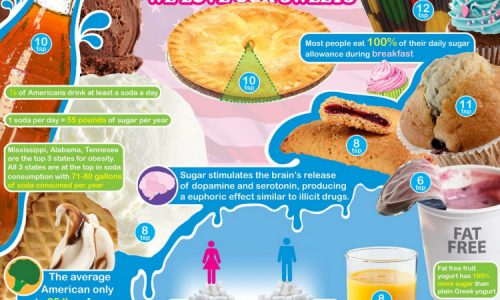 Americas Sugar Addiction Infographic