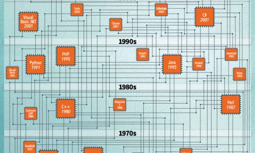 Programming Languages Infographic