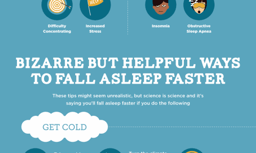 Bizarre Ways to Help You Fall Asleep Infographic