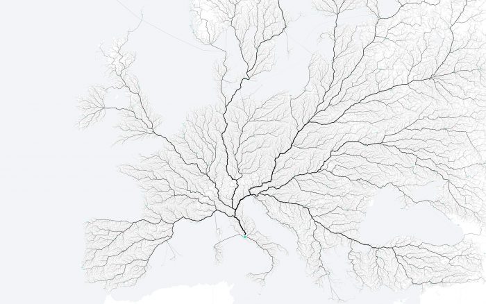 Roads that Lead to Rome Infographic