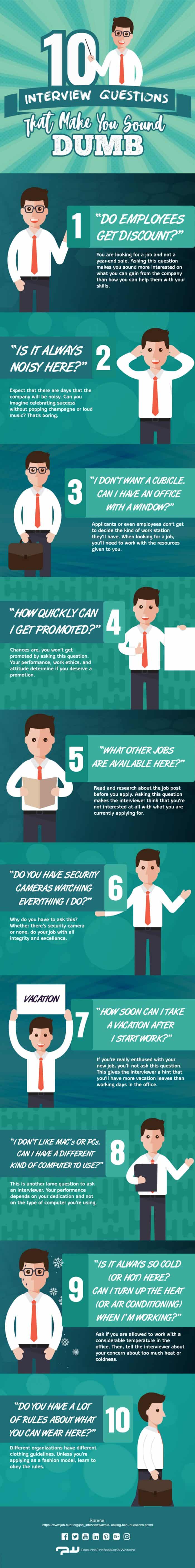 interview questions to avoid that make you sound stupi