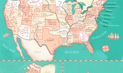 A Literal Translation Of Places In The United States