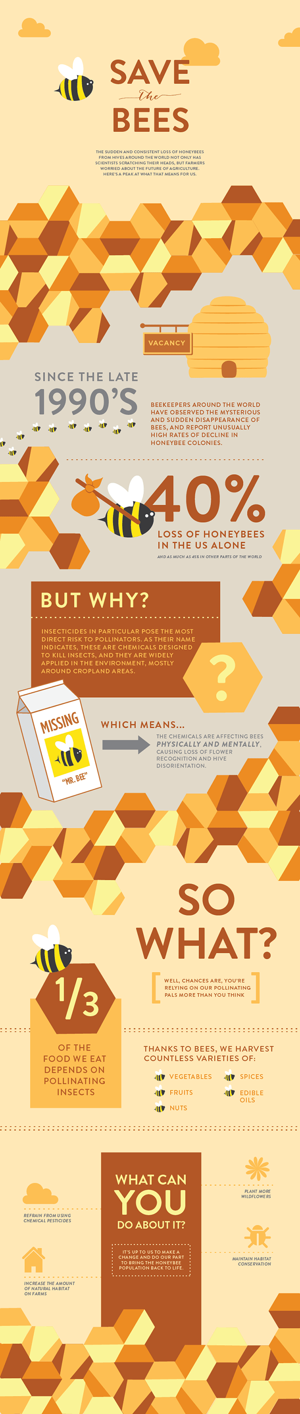 Infographic shows what is killing bees and how we should prevent that until its too late.