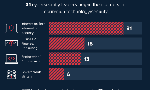 statistics of women working in cybersecurity in Fortune 500 companies