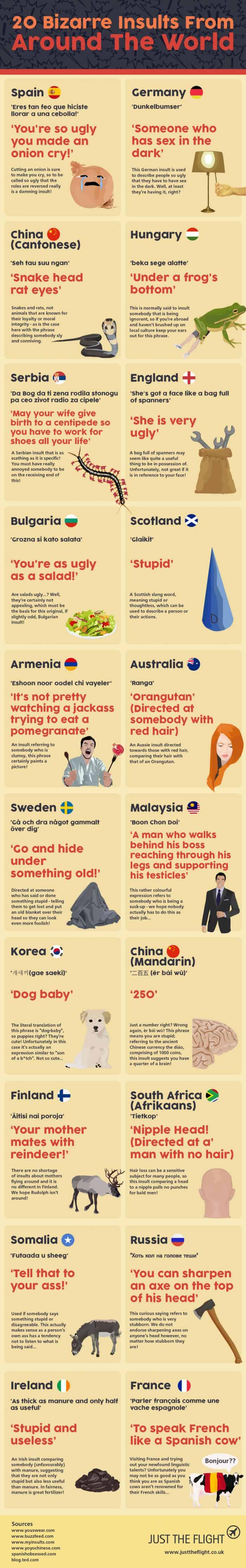 These insults from around the world need some explaining