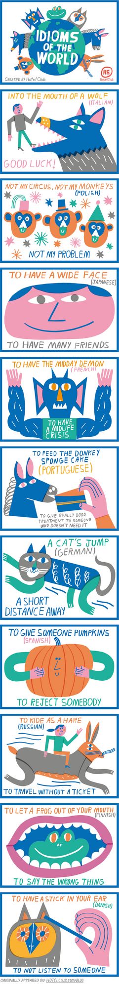 idioms around the world